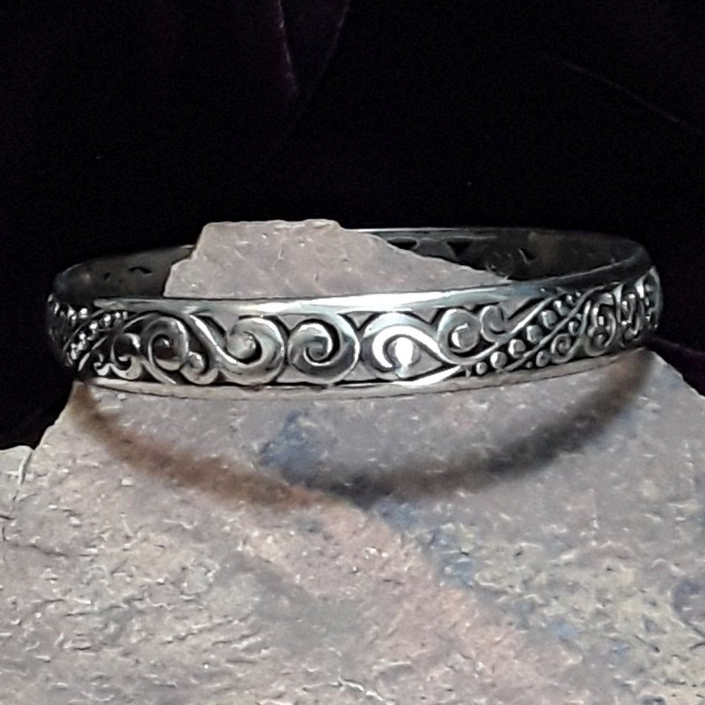 Brighton Scroll Bangle Bracelet - image 1